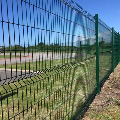 Enhanced Protection 3D Bending Fence Triangle Bending Structure And Powder Coated Finish
