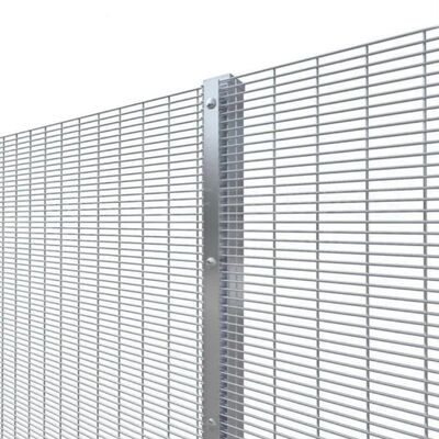 Welded Metal Mesh 358 Anti Climb Fence Prevent Climbing And Vandalism In High Security Installations