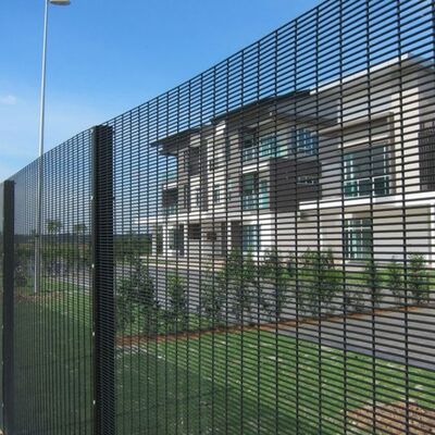 Welded Mesh Fence Panels 358 Anti Climb Fence For Industrial And Commercial Perimeter Protection