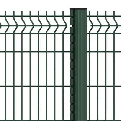 Strong And Durable 3D Bending Fence Made From High Strength Steel Wire With Corrosion Resistant Hot Dip Galvanizing Treatment