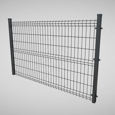 Strong And Durable 3D Bending Fence Made From High Strength Steel Wire With Corrosion Resistant Hot Dip Galvanizing Treatment
