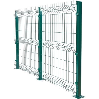 Hsj Factory Price Triangle 3D Curvy Bending Metal Fence Custom Specification Welded Wire Mesh Fencing for Farm and Garden