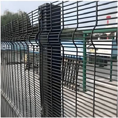 Secure Perimeter Solution 358 Anti Climb Fence Constructed from Q235 Low Carbon Steel with 60 By 60 By 2 Millimeter Posts for Enhanced Stability