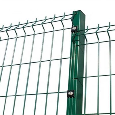 Galvanized Steel Metal 3D Bending Fence Square Hole Shape Fencing