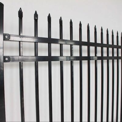 High Strength Wrought Iron Fence Offering Vibrant Colors And Hardness Ideal For Road Traffic Applications And Security Needs