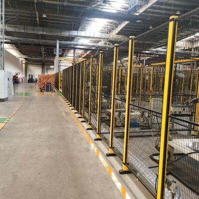 Designed For Industrial Environments Robot Safety Fence Prevent Accidental Entry Into Hazardous Robot Operating Areas