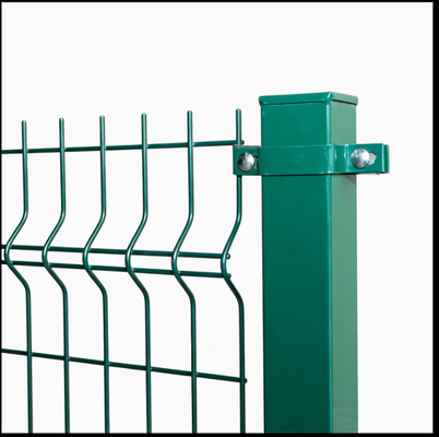 Premium 3D V Bending Fence Panels Weatherproof Anti Climb Perimeter Security Mesh