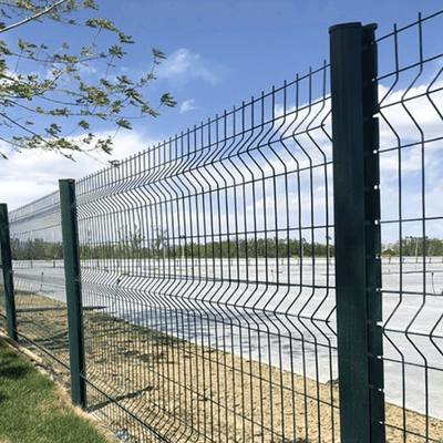 High Strength 3D Bending Fence With Double Anti Corrosion Treatment For Outdoor