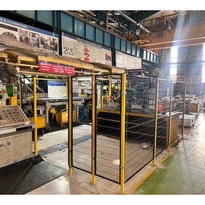 Protect Workers from Mechanical Injuries Robot Safety Fence by Isolating Robot Zones and Supporting Floor Organization