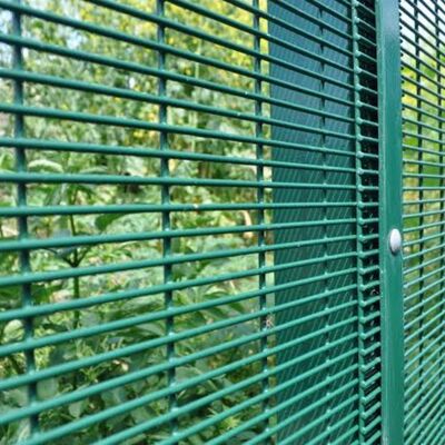 Secure Perimeter Solution 358 Anti Climb Fence Constructed from Q235 Low Carbon Steel with 60 By 60 By 2 Millimeter Posts for Enhanced Stability