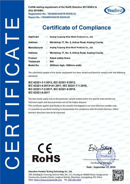 china Hebei Panjian Metal Technology Co., Ltd. certification